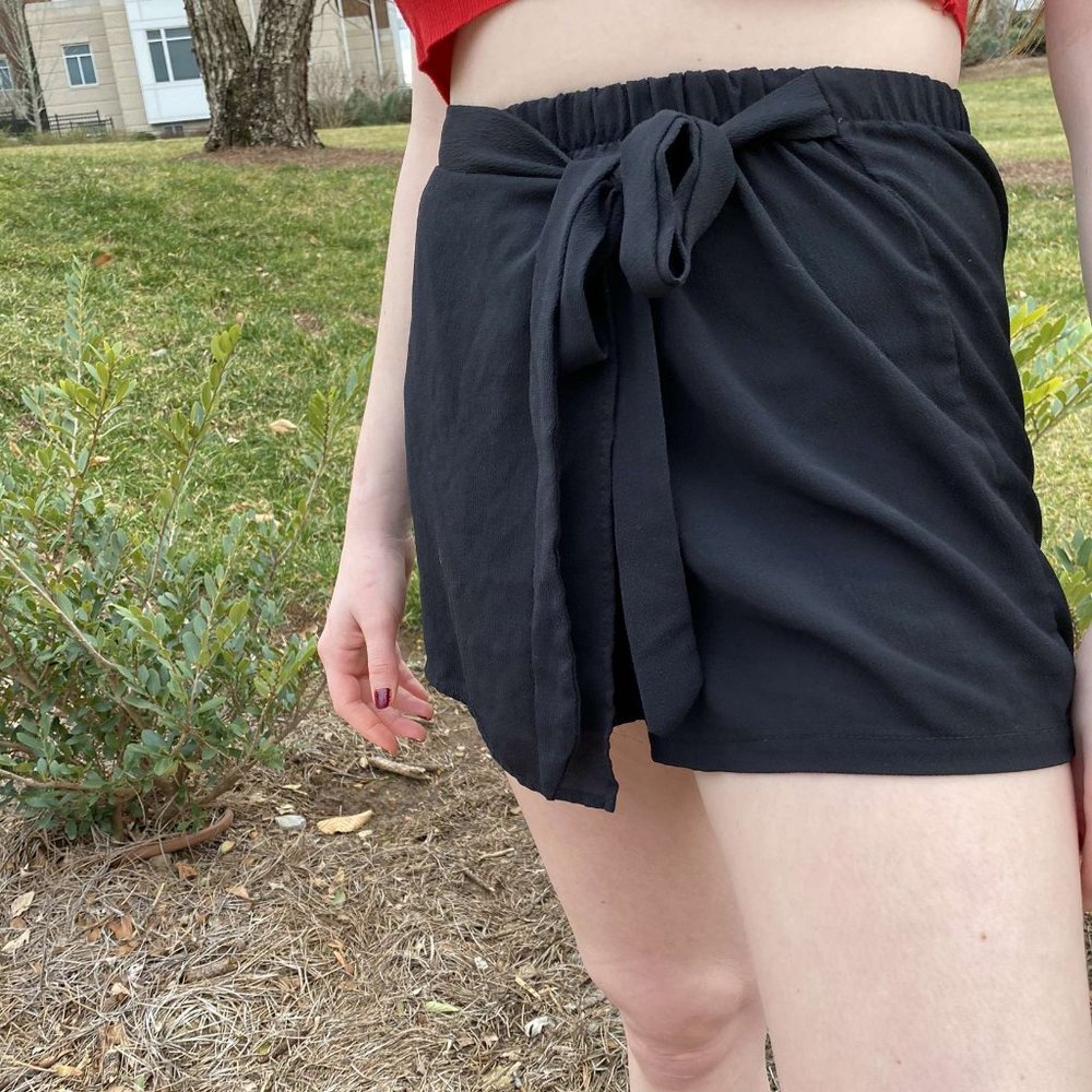Black Southern Skort